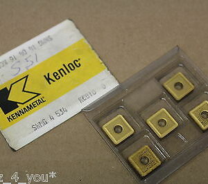 5x New Kennametal SNMG 14 04 16 KC810 Carbide Inserts For Turning CI298