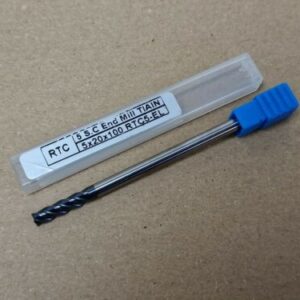 RTC 5mm 4 Flute Long Series Solid Carbide Center Cutting End Mill MC1035