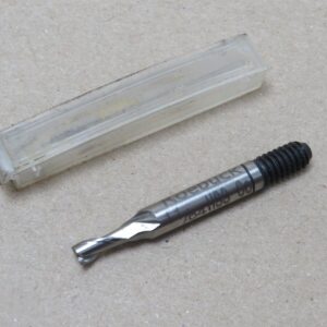 Roebuck 11/64" HSSCo 2 Flute Screwed Shank Slot Drill MC1200 RED