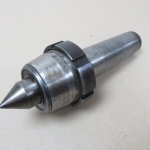 ROHM 690391 MK5 Revolving Live Centre With Draw-Off Nut & Standard Point (RED)